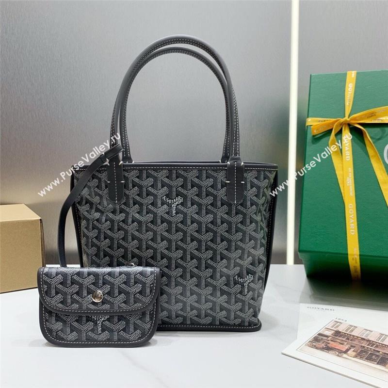 Goyard Anjou Mini Tote Bag 2321 Grey 2023 Top (ZH-239609)