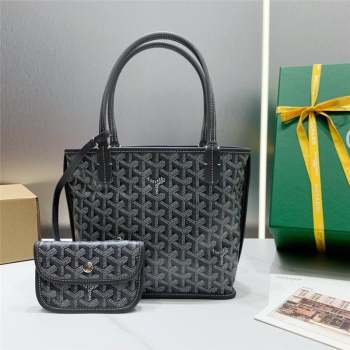 Goyard Anjou Mini Tote Bag 2321 Grey 2023 Top (ZH-239609)