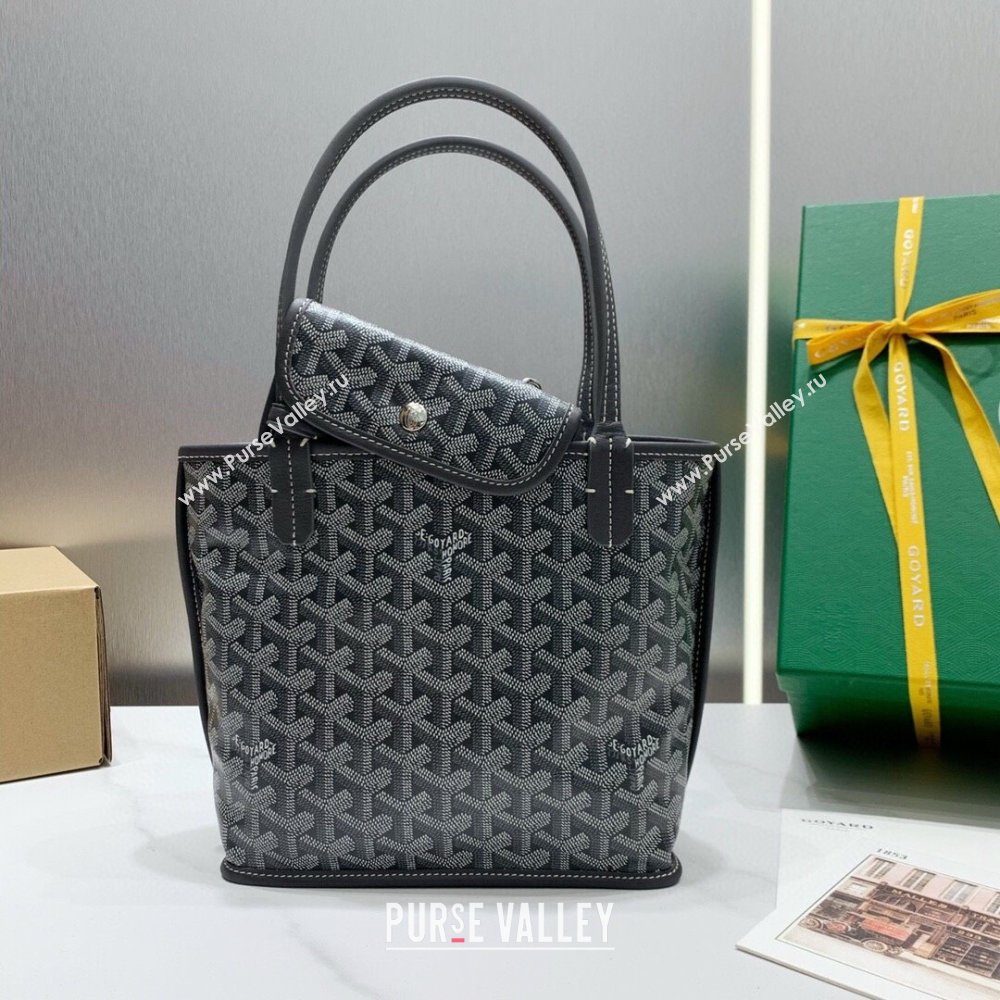 Goyard Anjou Mini Tote Bag 2321 Grey 2023 Top (ZH-239609)