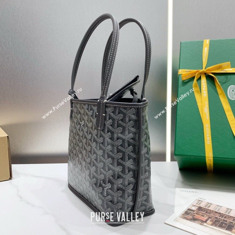 Goyard Anjou Mini Tote Bag 2321 Grey 2023 Top (ZH-239609)