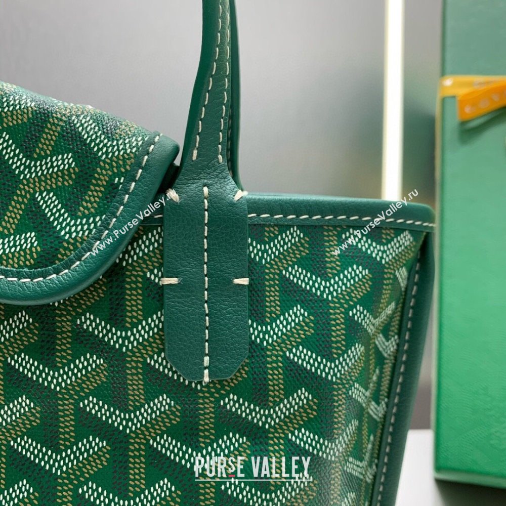 Goyard Anjou Mini Tote Bag 2321 Green 2023 Top (ZH-239611)