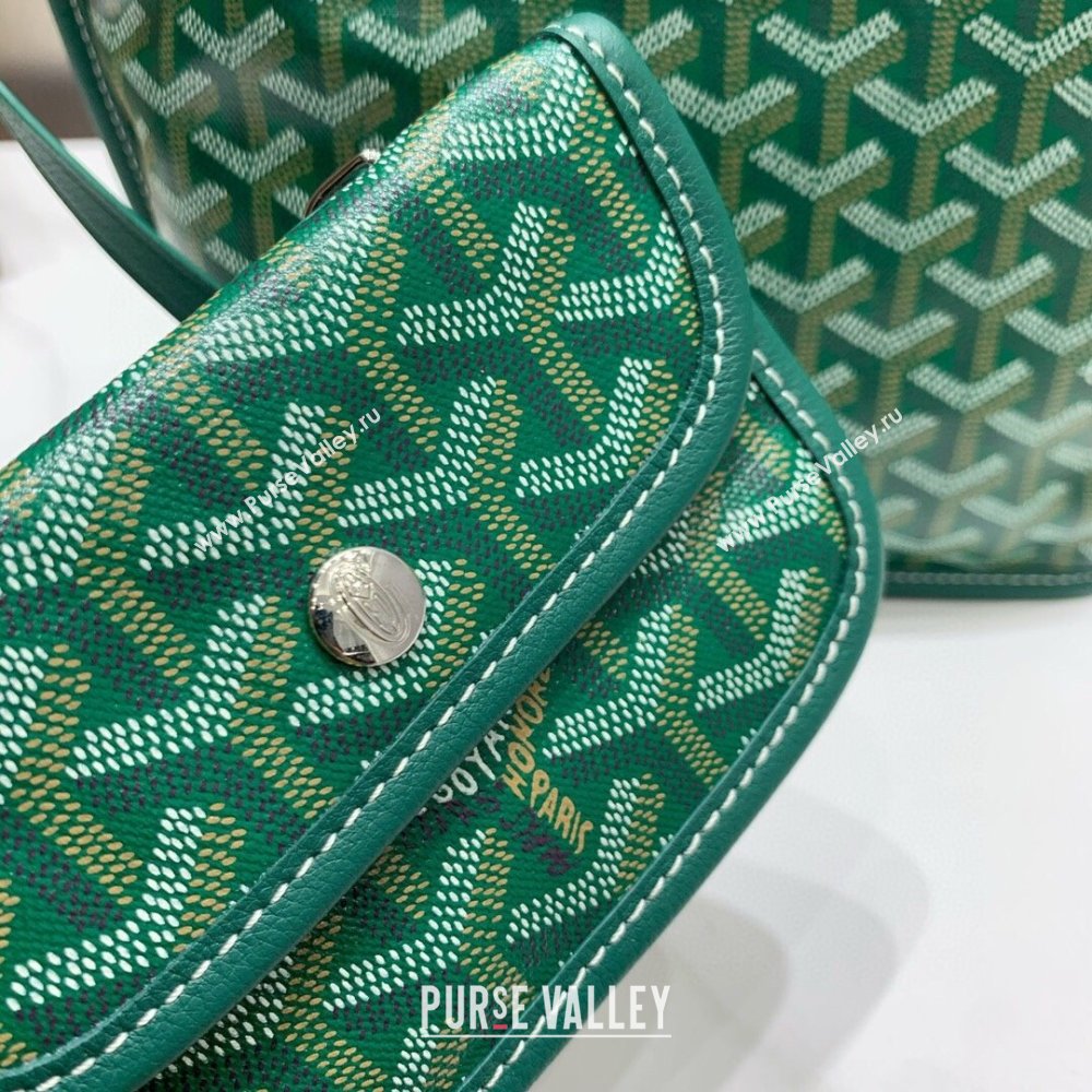 Goyard Anjou Mini Tote Bag 2321 Green 2023 Top (ZH-239611)