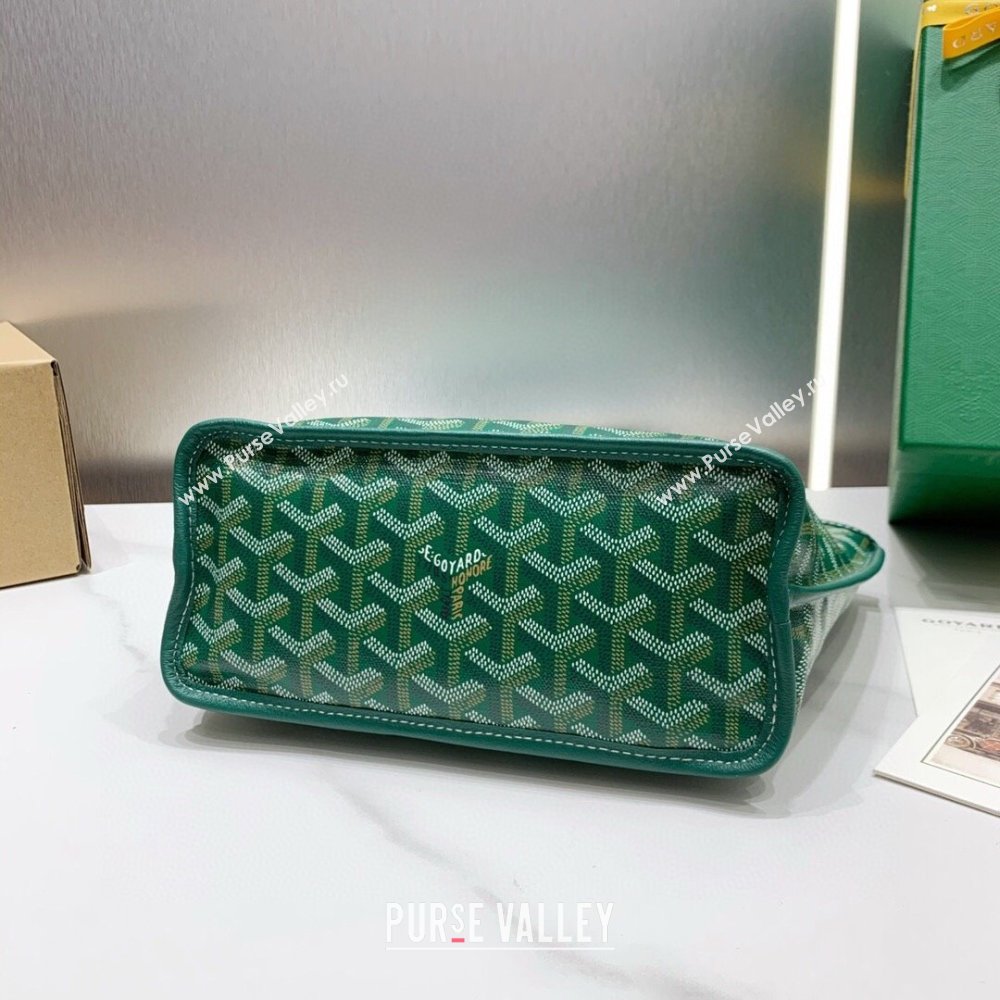 Goyard Anjou Mini Tote Bag 2321 Green 2023 Top (ZH-239611)