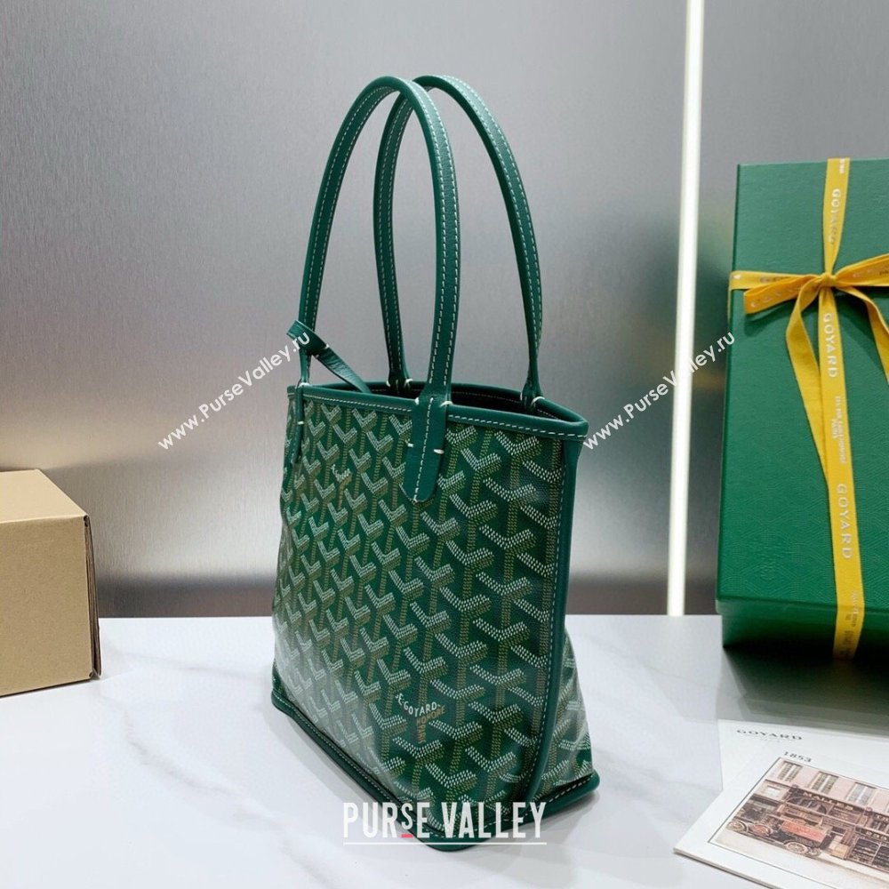 Goyard Anjou Mini Tote Bag 2321 Green 2023 Top (ZH-239611)