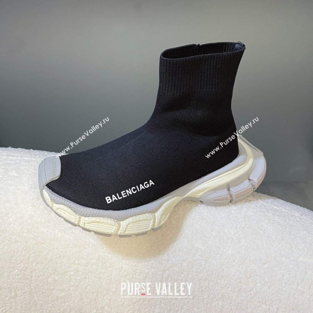 Balenciaga 3XL Sock Sneakers Black 01 2024 (SD-24112701)