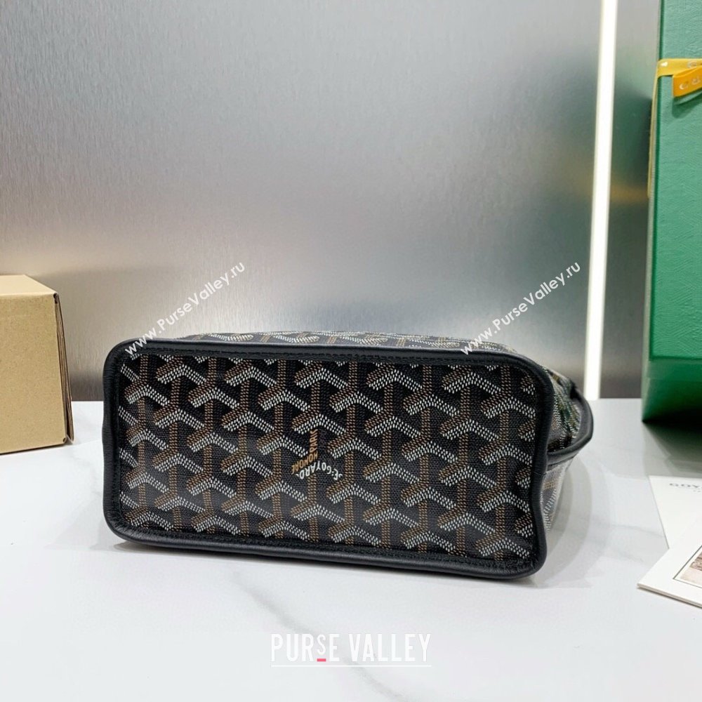 Goyard Anjou Mini Tote Bag 2321 Black 2023 Top (ZH-239610)