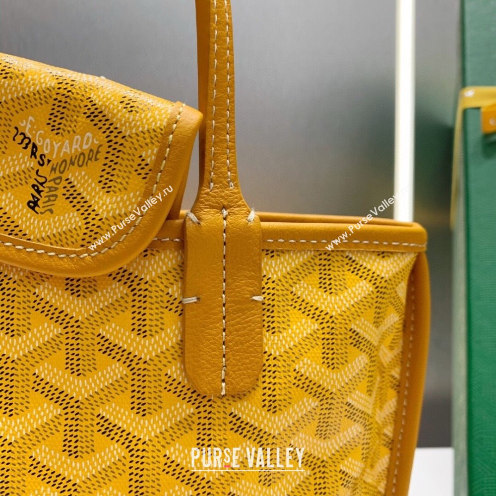 Goyard Anjou Mini Tote Bag 2321 Yellow 2023 Top (ZH-239612 )