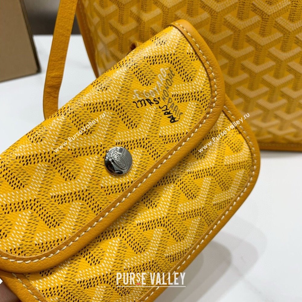 Goyard Anjou Mini Tote Bag 2321 Yellow 2023 Top (ZH-239612 )