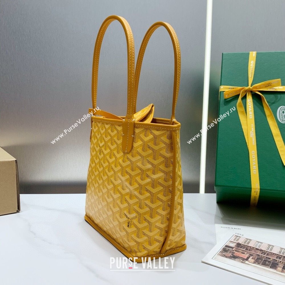 Goyard Anjou Mini Tote Bag 2321 Yellow 2023 Top (ZH-239612 )