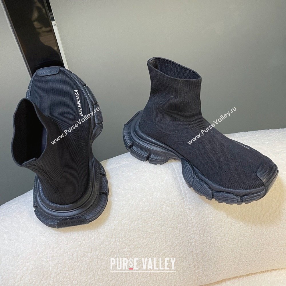 Balenciaga 3XL Sock Sneakers Black 04 2024 (SD-24112704)