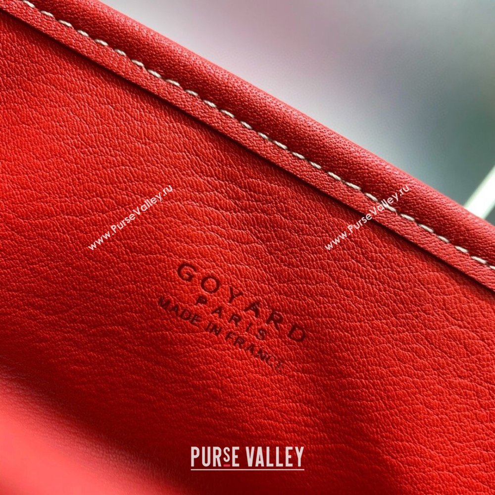 Goyard Anjou Mini Tote Bag 2321 Red 2023 Top (ZH-239613)