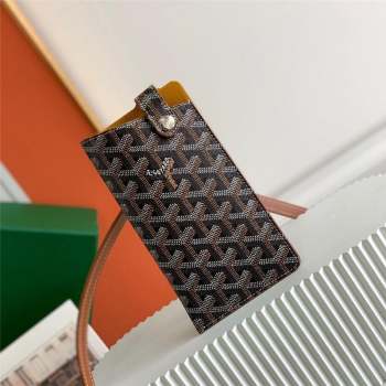 Goyard Montmartre GM Case 8116 Black/Brown 2023 Top (ZH-239620)