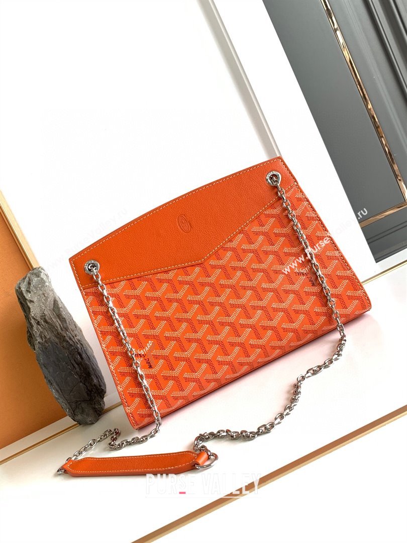 Goyard Rouette Structure PM Bag 8818 Orange 2023 Top (ZH-239623)