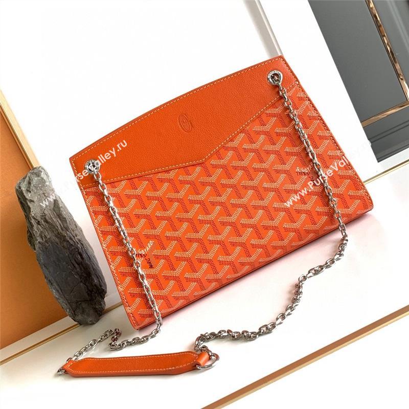 Goyard Rouette Structure PM Bag 8818 Orange 2023 Top (ZH-239623)