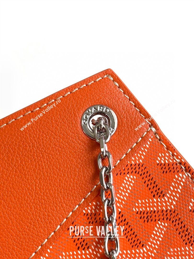 Goyard Rouette Structure PM Bag 8818 Orange 2023 Top (ZH-239623)