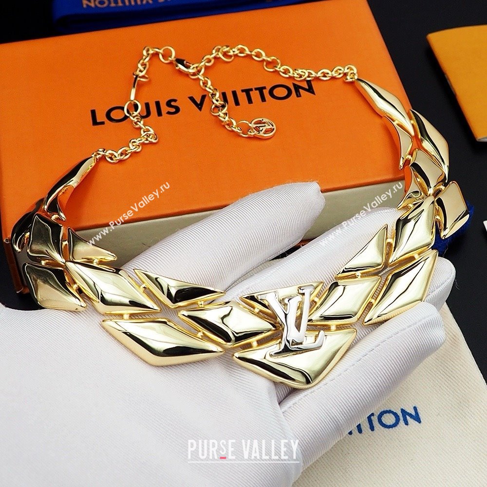 Louis Vuitton Go-14 Necklace LV022513 Gold 2025 (YF-25022513)