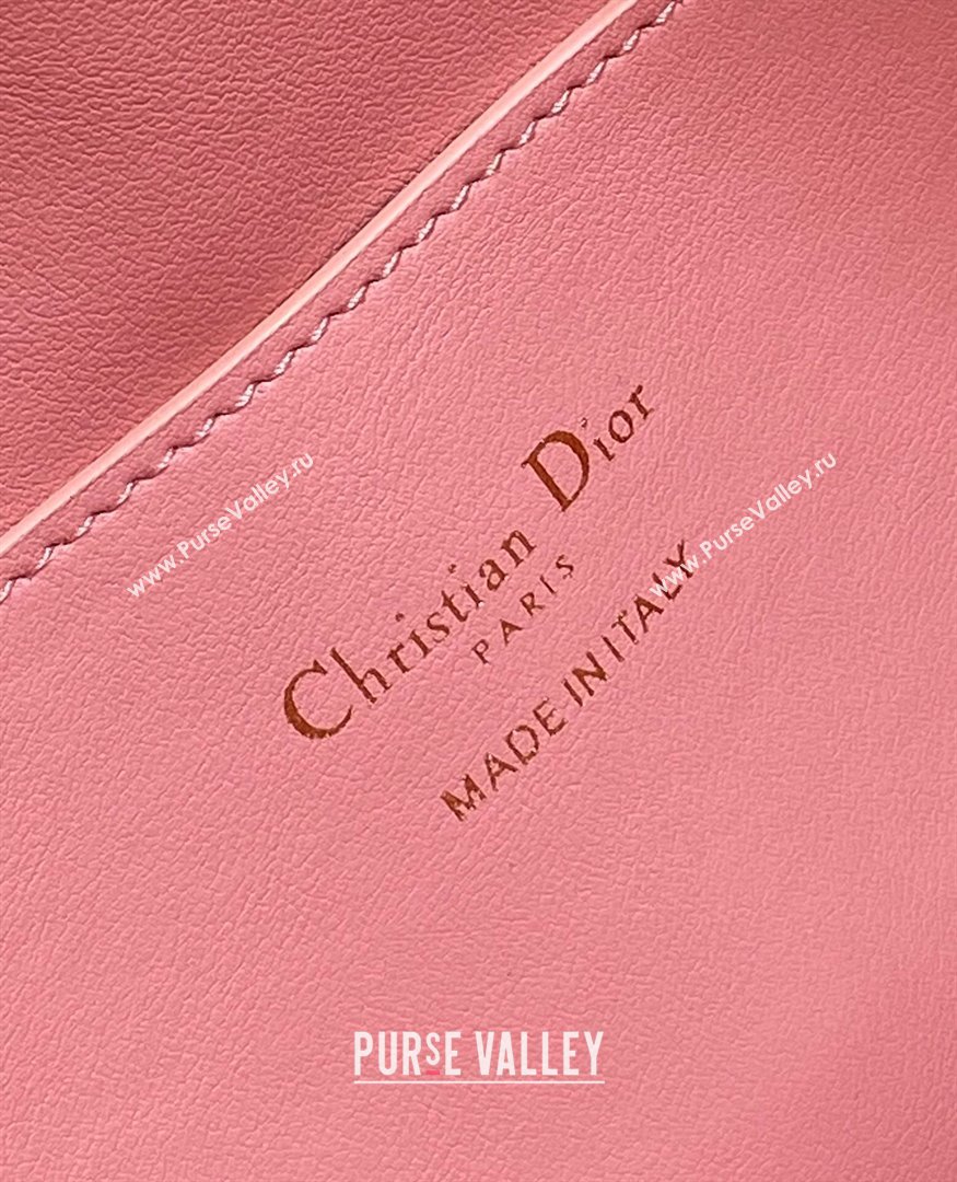 Dior Medium Dior Nolita Bag in Pink Macrocannage Lambskin 2024 (XXG-24081424)