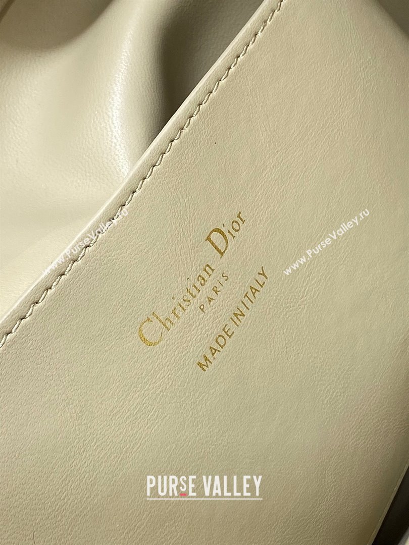 Dior Medium Dior Nolita Bag in Beige Macrocannage Lambskin 2024 (XXG-24081426)