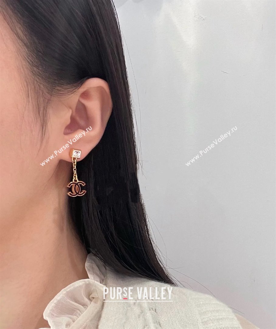 Chanel Earring CH050830 White/Black 2024 (YF-24050830)