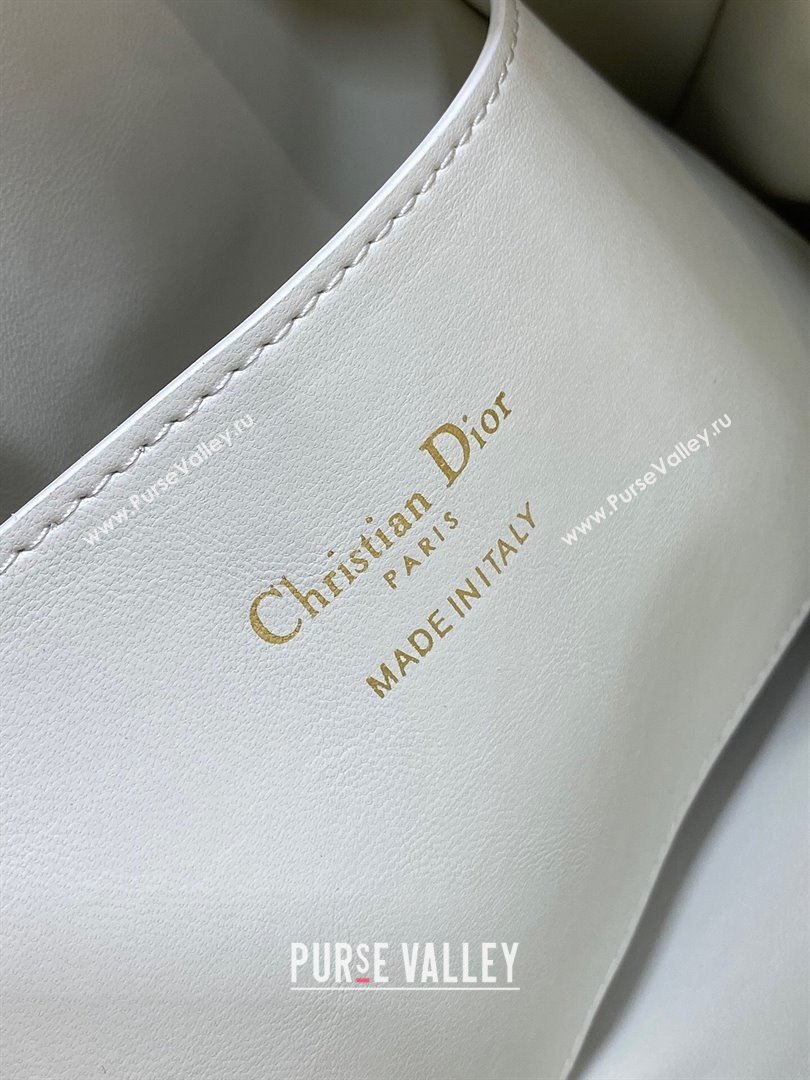 Dior Dioriviera Medium Dior Nolita Bag in White Calfskin 2024 (XXG-24081429)