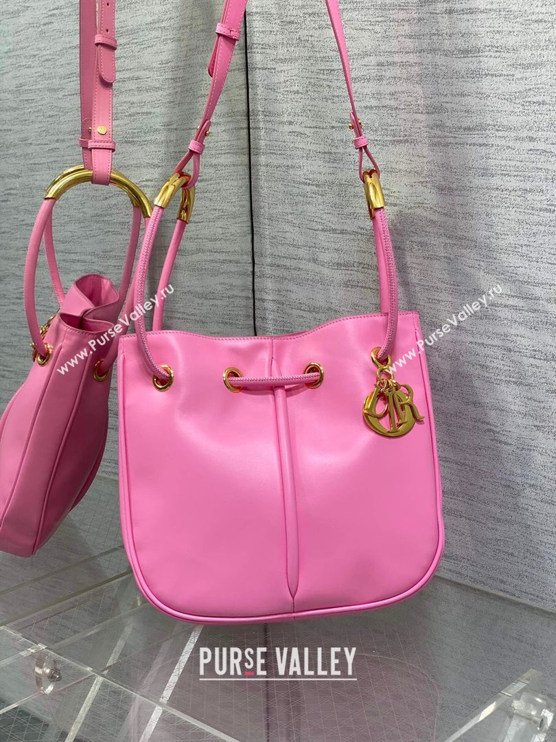 Dior Dioriviera Medium Dior Nolita Bag in Candy Pink Calfskin 2024 (XXG-24081428)