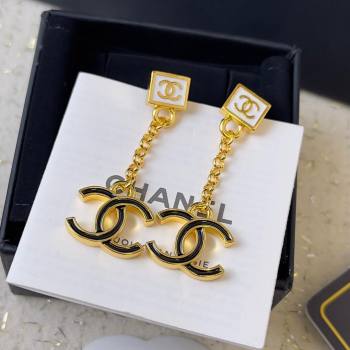 Chanel Earring CH050830 White/Black 2024 (YF-24050830)