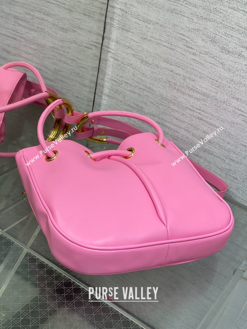 Dior Dioriviera Medium Dior Nolita Bag in Candy Pink Calfskin 2024 (XXG-24081428)