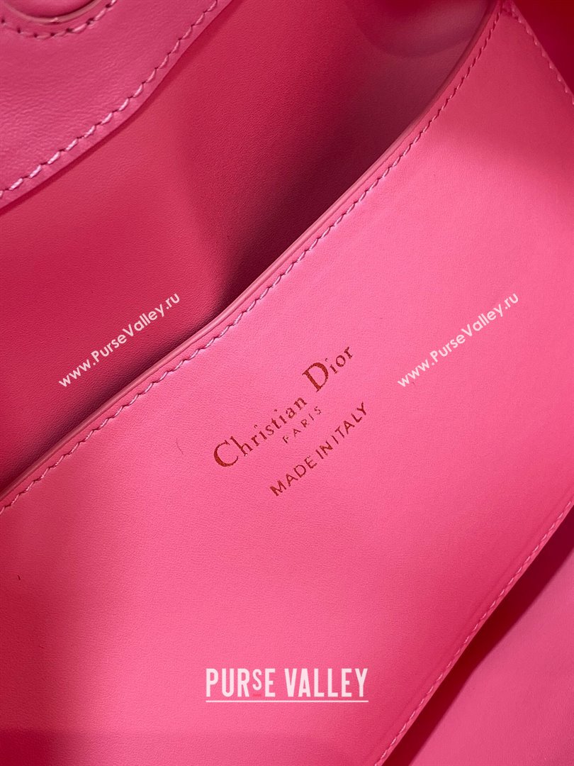 Dior Dioriviera Medium Dior Nolita Bag in Candy Pink Calfskin 2024 (XXG-24081428)