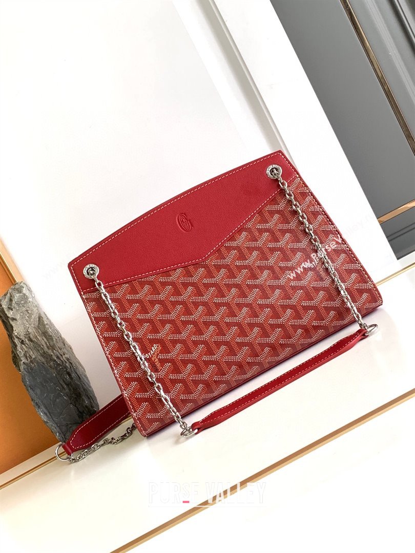 Goyard Rouette Structure PM Bag 8818 Red 2023 Top (ZH-239625)