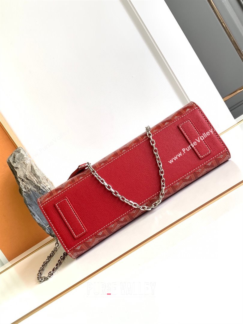 Goyard Rouette Structure PM Bag 8818 Red 2023 Top (ZH-239625)