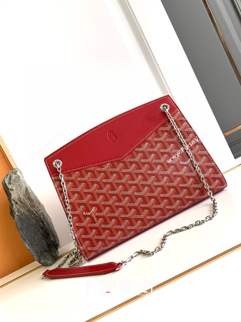 Goyard Rouette Structure PM Bag 8818 Red 2023 Top (ZH-239625)