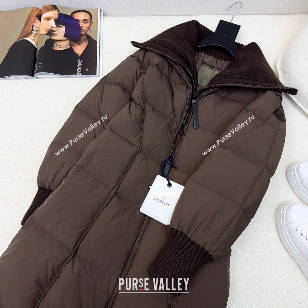 Moncler Down Jacket M112902 Brown 2024 (Q-24112902)