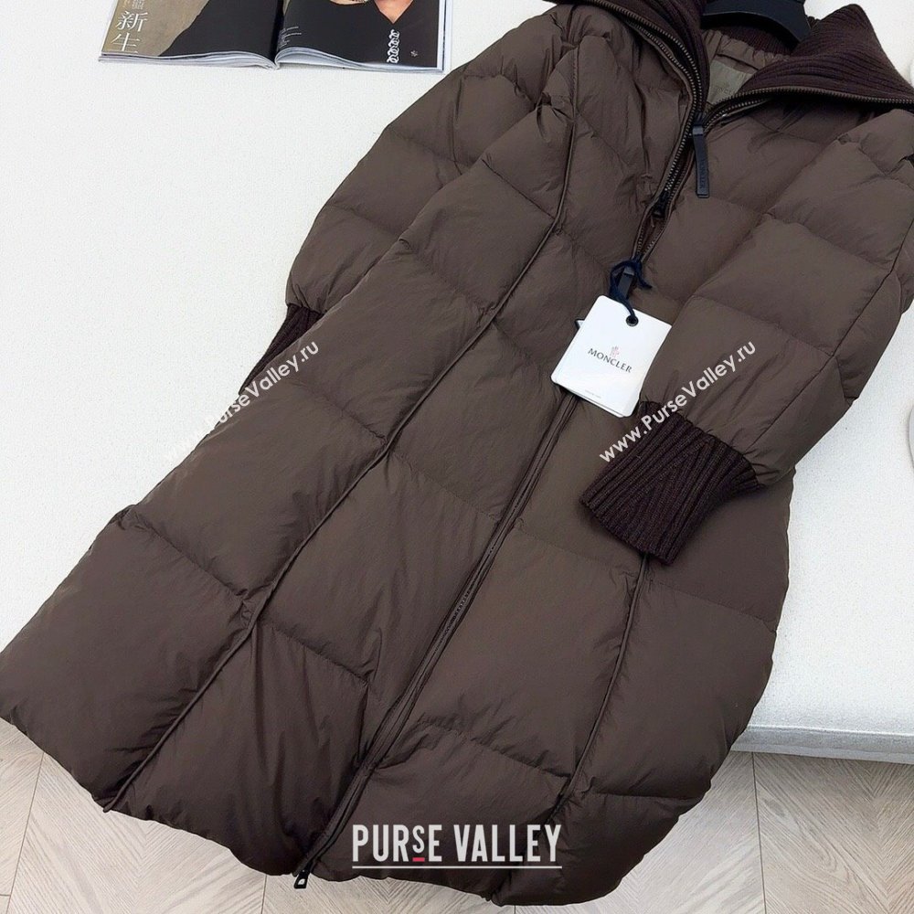 Moncler Down Jacket M112902 Brown 2024 (Q-24112902)