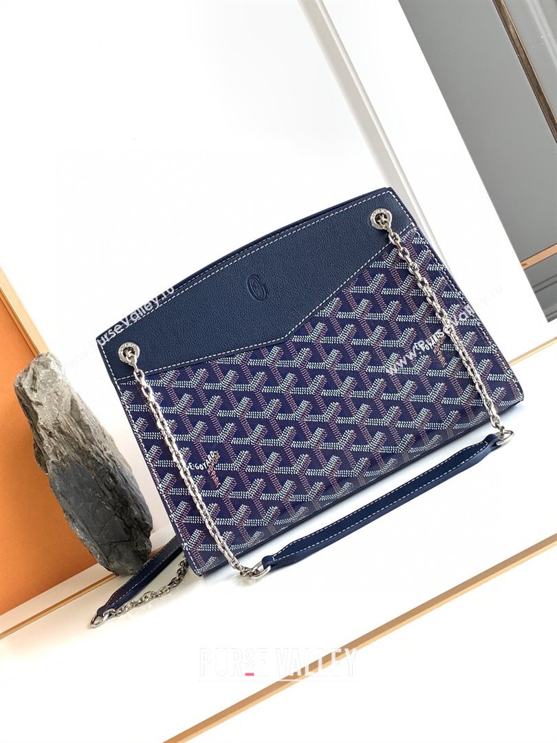 Goyard Rouette Structure PM Bag 8818 Deep Blue 2023 Top (ZH-239627)