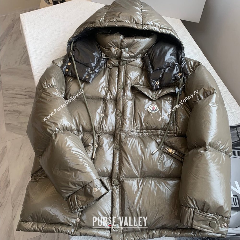 Moncler Down Jacket for Women and Men M112907 Grey 2024 (Q-24112907)