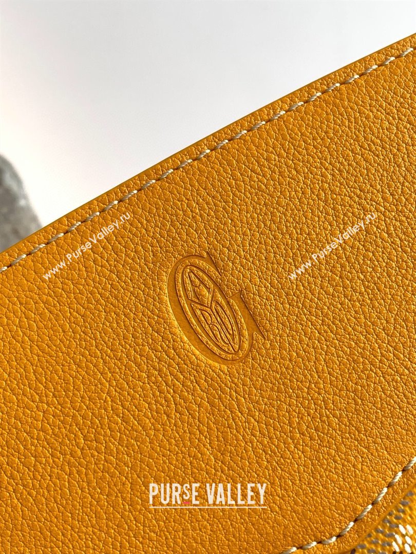 Goyard Rouette Structure PM Bag 8818 Yellow 2023 Top (ZH-239629)