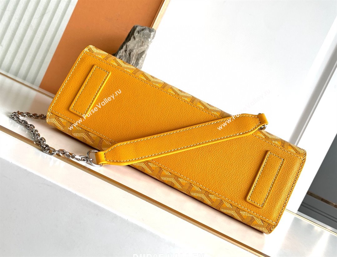 Goyard Rouette Structure PM Bag 8818 Yellow 2023 Top (ZH-239629)