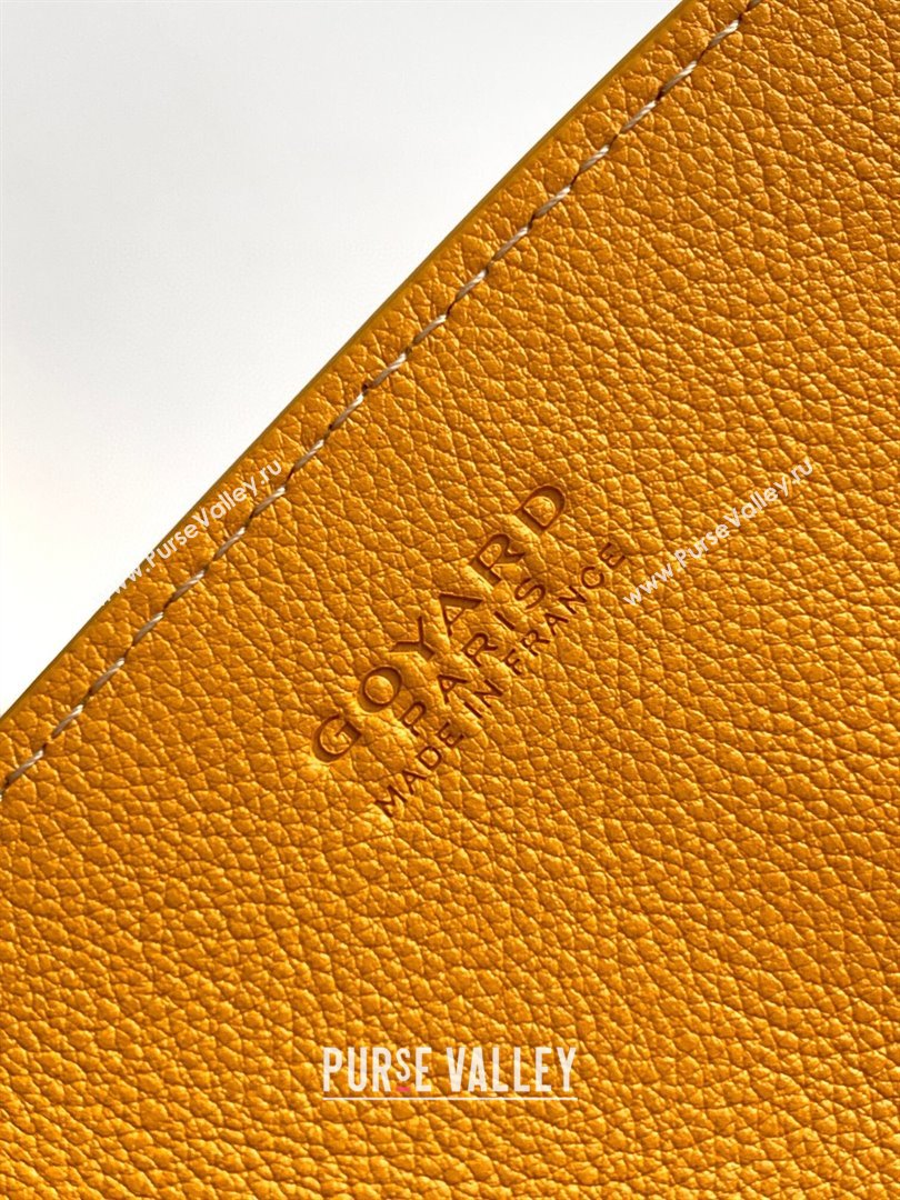 Goyard Rouette Structure PM Bag 8818 Yellow 2023 Top (ZH-239629)