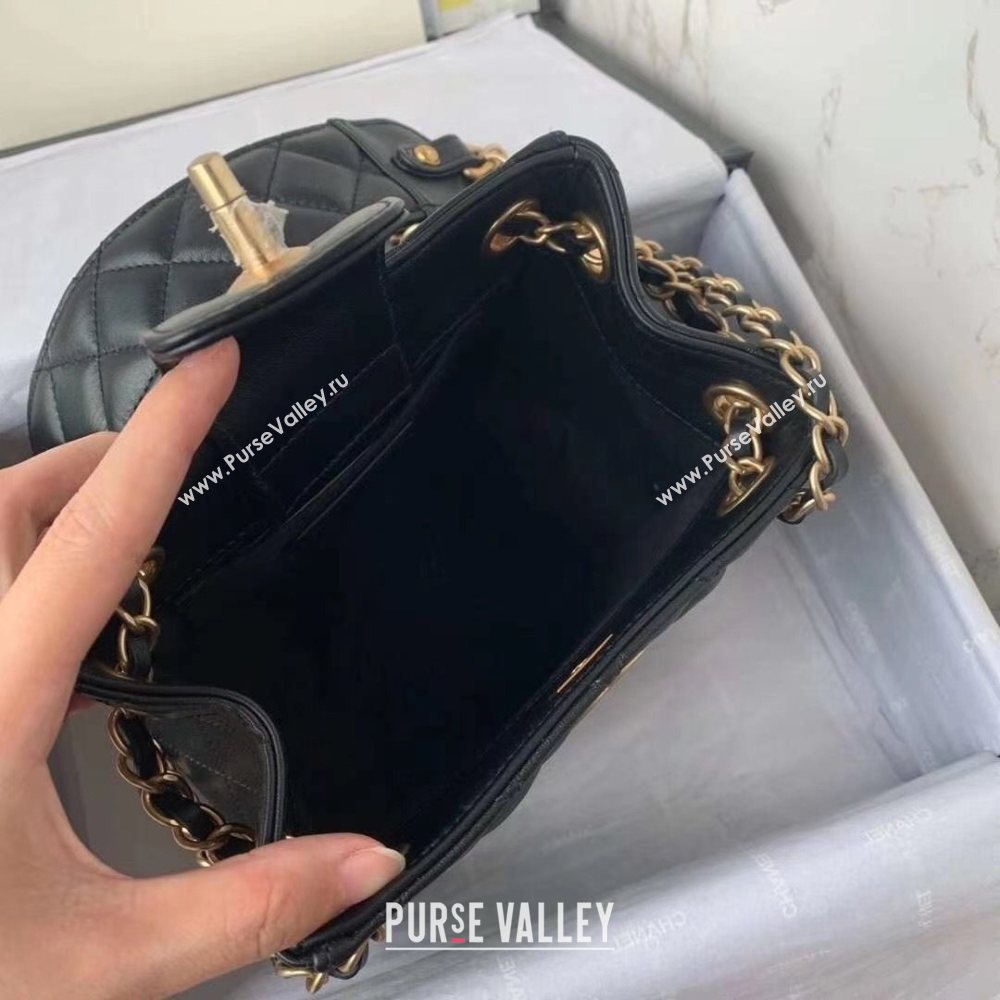 Chanel Quilted Calfskin Bucket Bag AS2230 Black Leather 2020 (JY-20112086)
