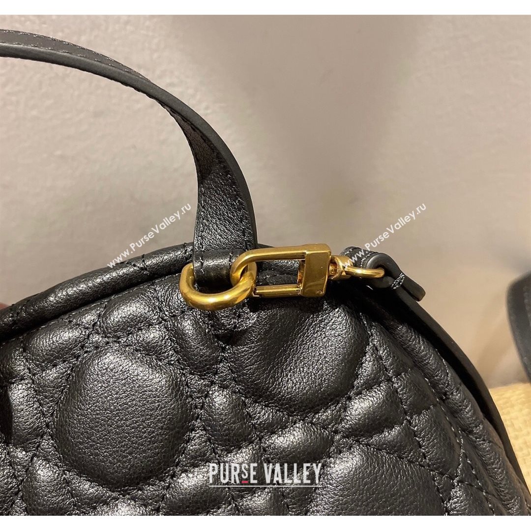 Dior Mini Backpack in Black Cannage Lambskin 2021 (XXG-21080333)