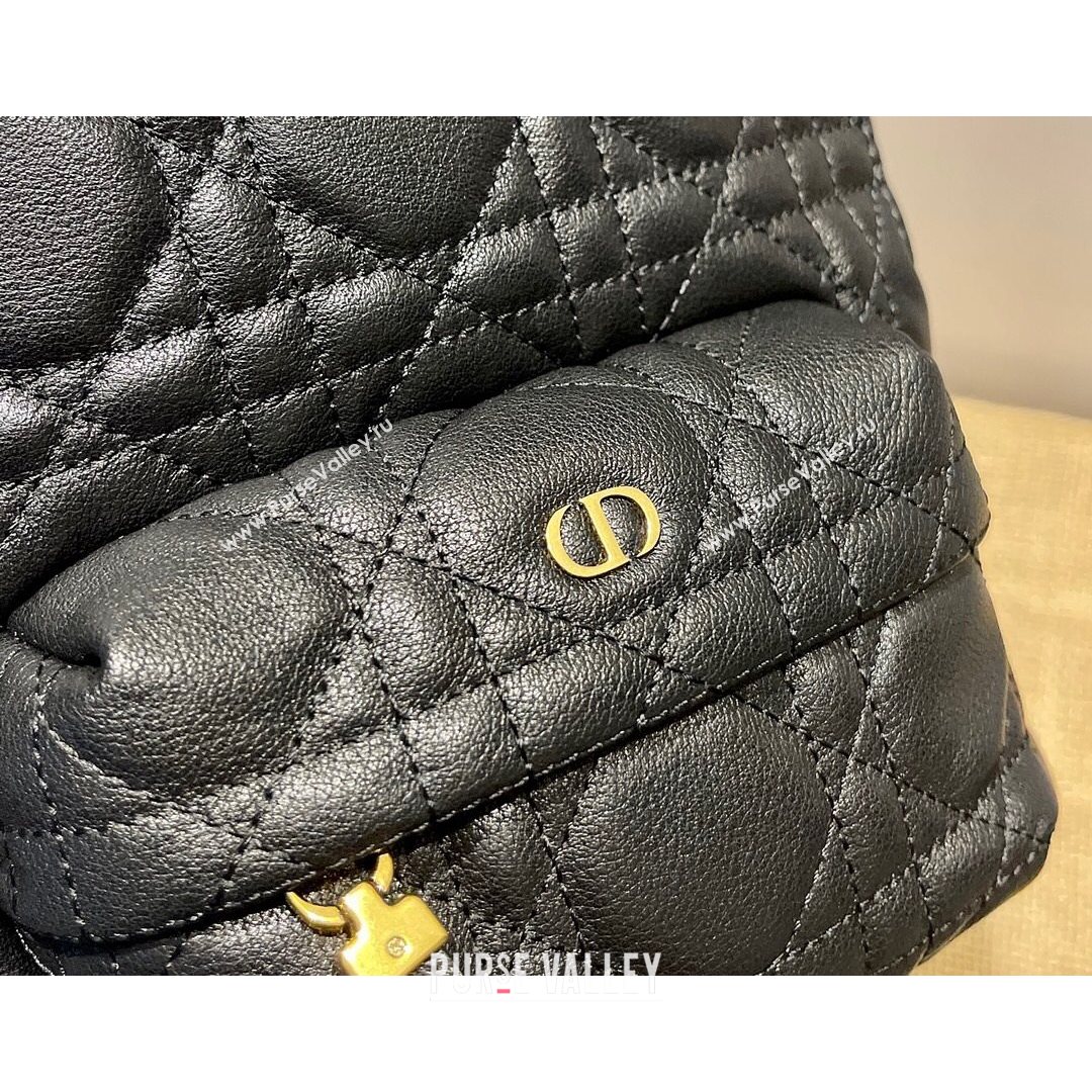 Dior Mini Backpack in Black Cannage Lambskin 2021 (XXG-21080333)