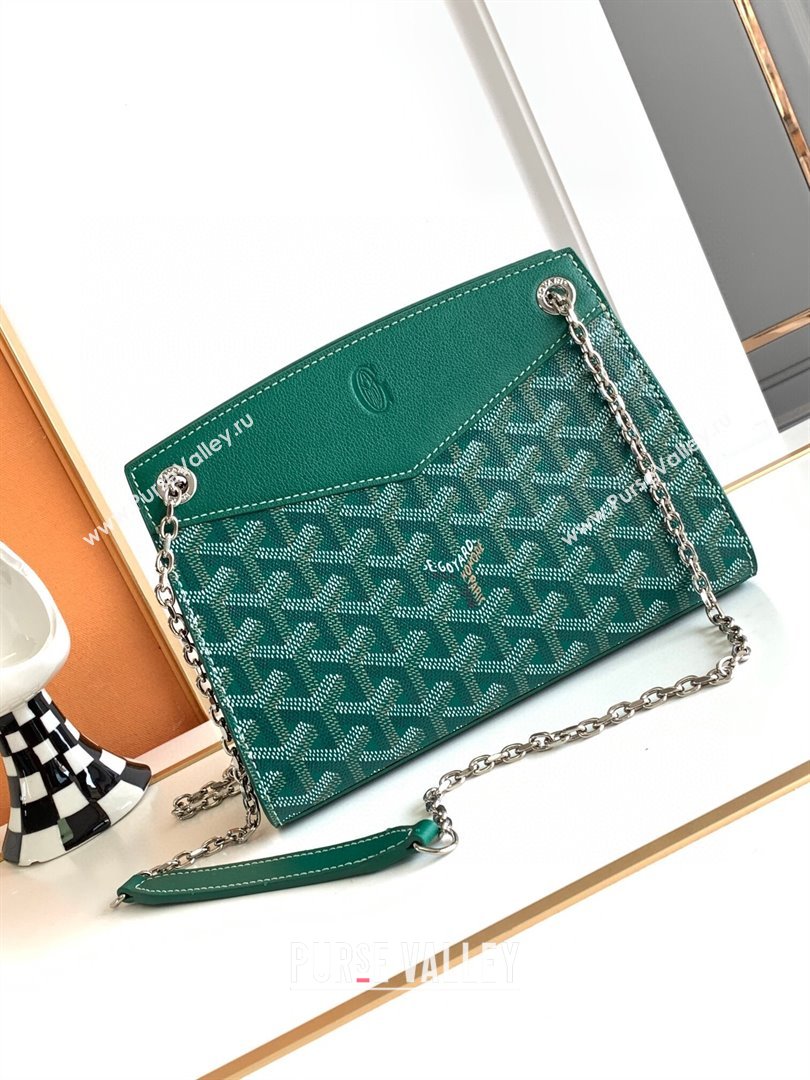 Goyard Rouette Structure Mini Bag 8818 Green 2023 Top (ZH-239633)