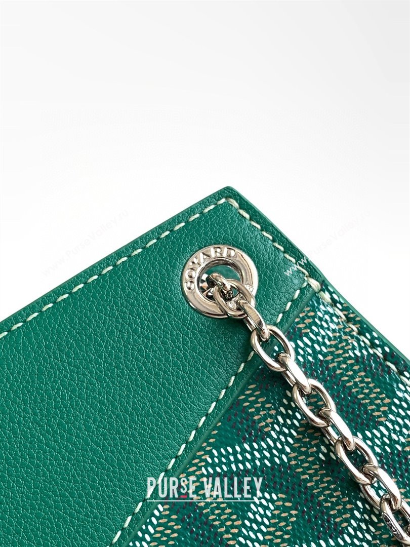 Goyard Rouette Structure Mini Bag 8818 Green 2023 Top (ZH-239633)