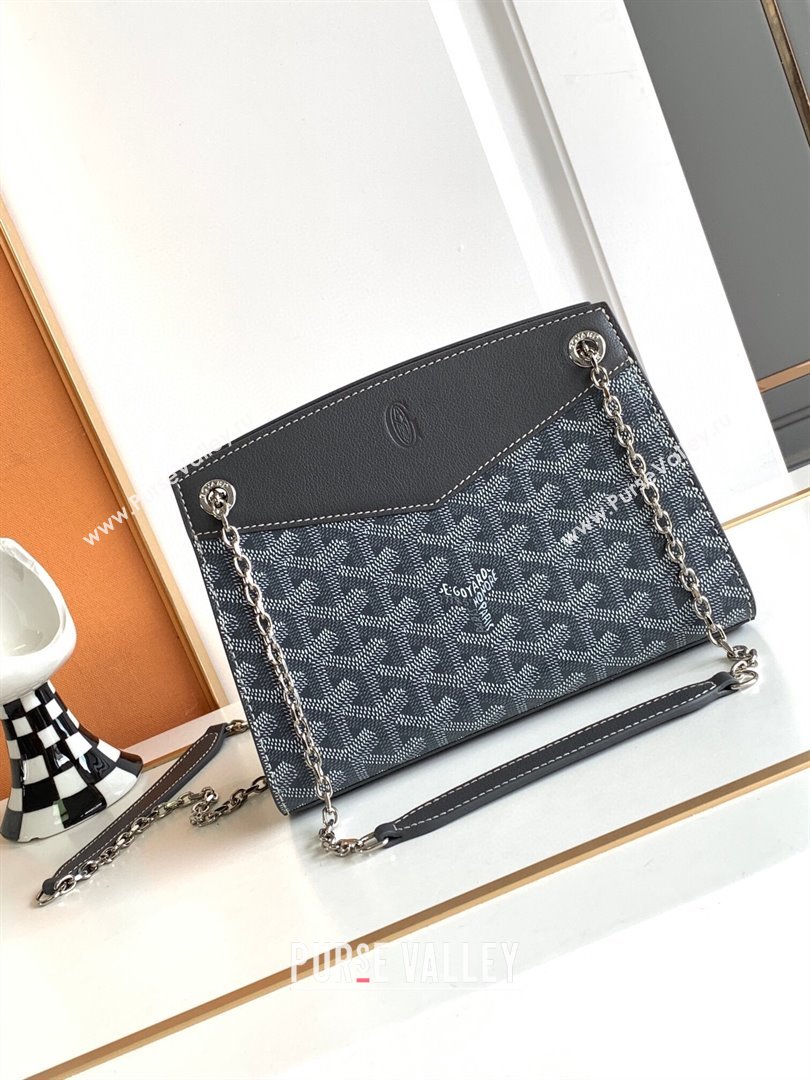 Goyard Rouette Structure Mini Bag 8818 Grey 2023 Top (ZH-239635)