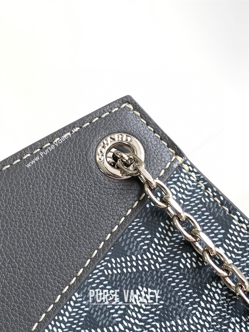 Goyard Rouette Structure Mini Bag 8818 Grey 2023 Top (ZH-239635)