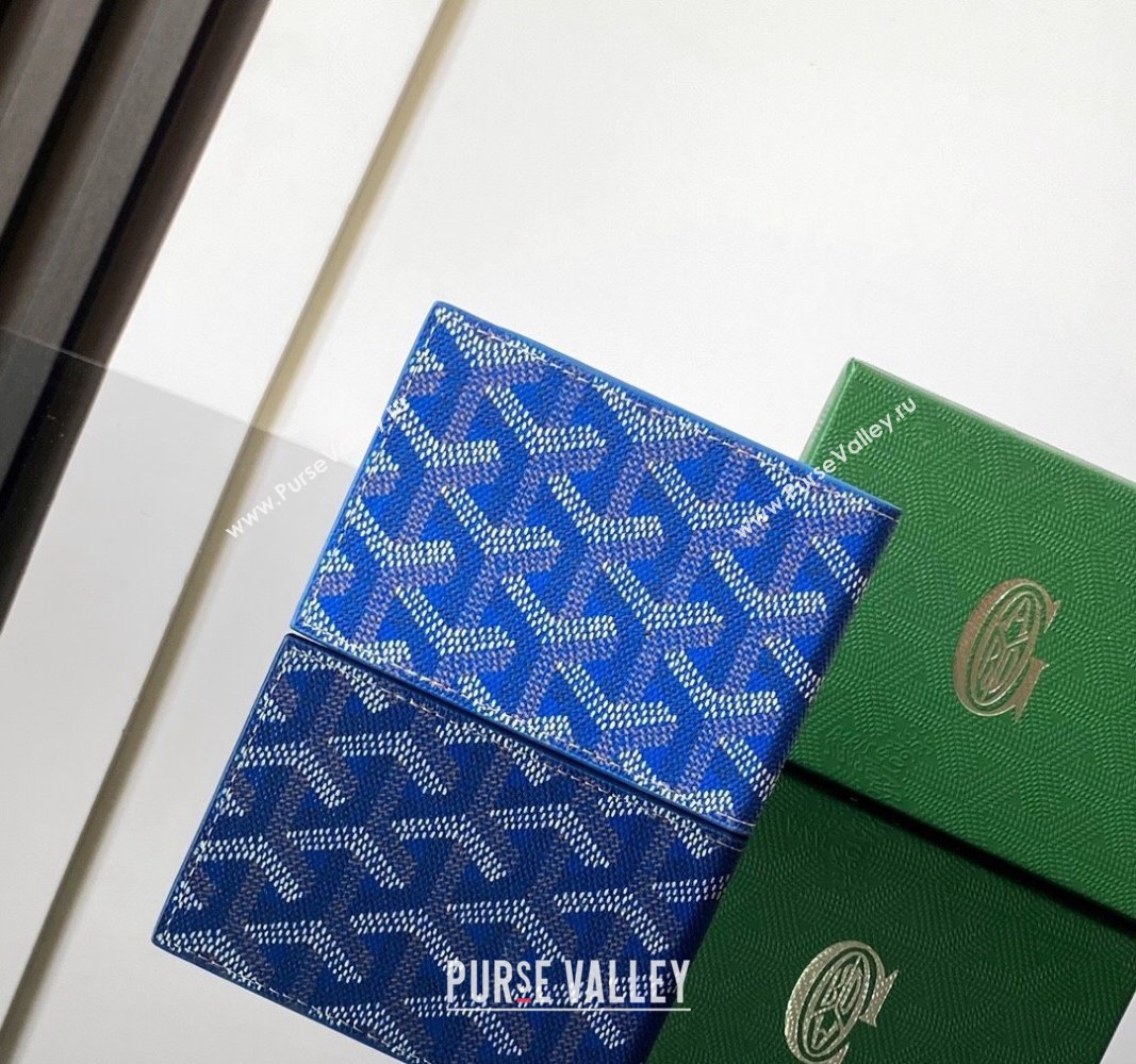 Goyard Insert Victoire Card Wallet Sky Blue 2024 GY3315 (ZHANG-240920111)