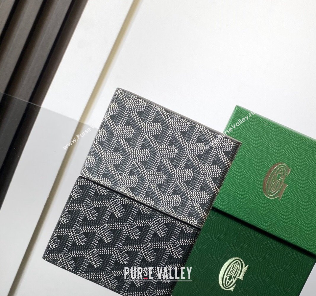 Goyard Insert Victoire Card Wallet Grey 2024 GY3315 (ZHANG-240920113)