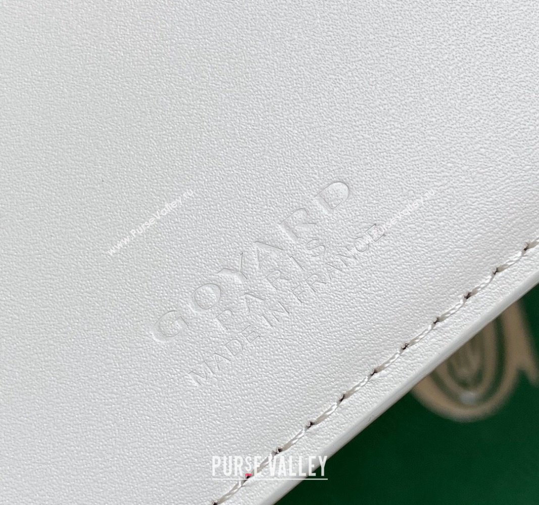 Goyard Insert Victoire Card Wallet White 2024 GY3315 (ZHANG-240920114)