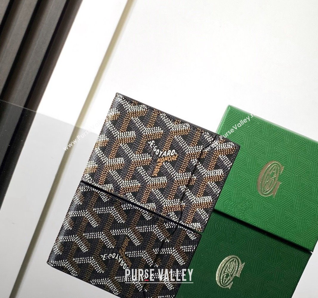 Goyard Insert Victoire Card Wallet Black 2024 GY3315 (ZHANG-240920116)