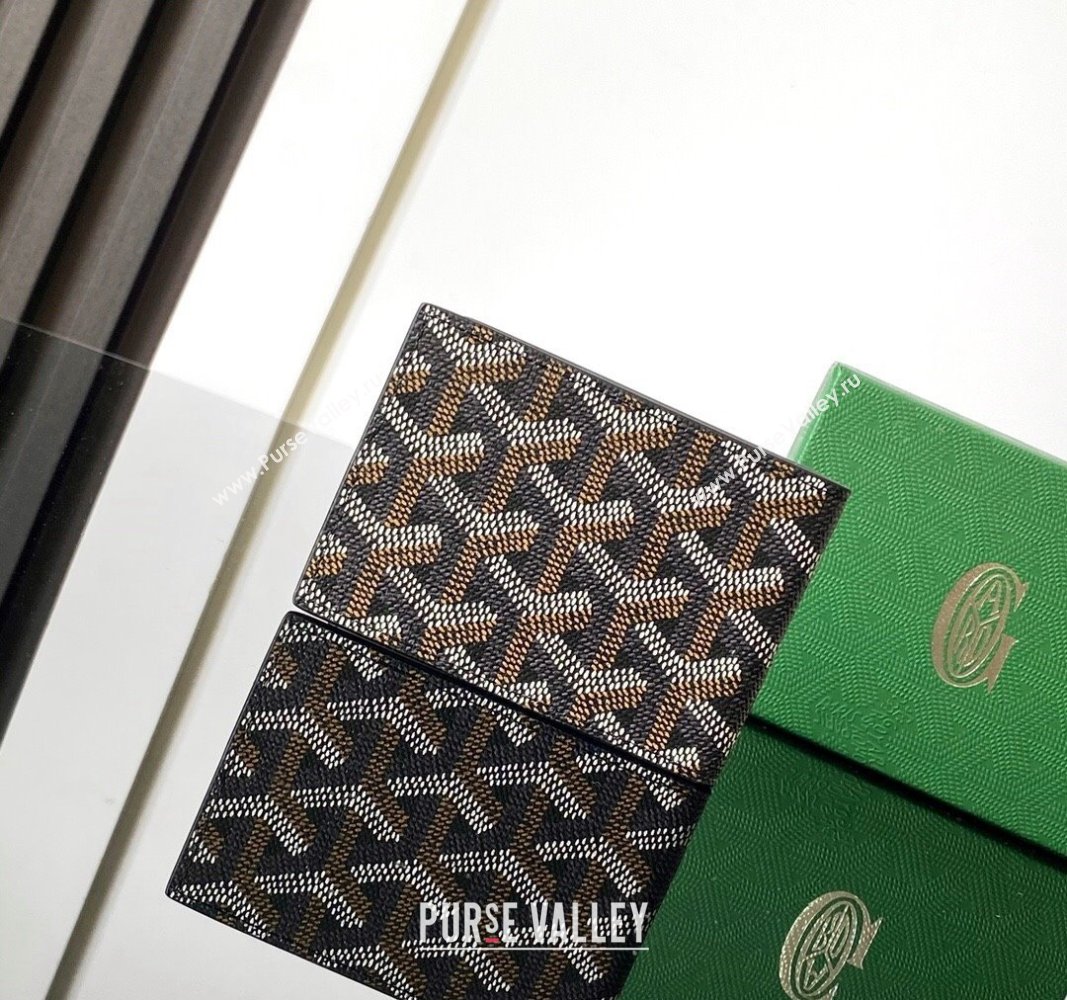 Goyard Insert Victoire Card Wallet Black 2024 GY3315 (ZHANG-240920116)